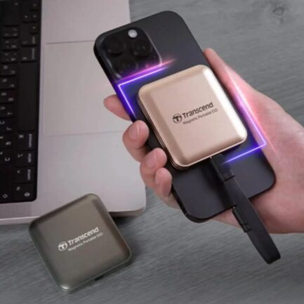 Transcend ESD420｜MagSafe 対応・20Gbps 超速伝送のモバイルストレージ