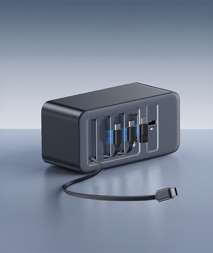 SINEX CableNest｜165W GaN搭載 4台同時充電対応の超小型マルチ充電ステーション