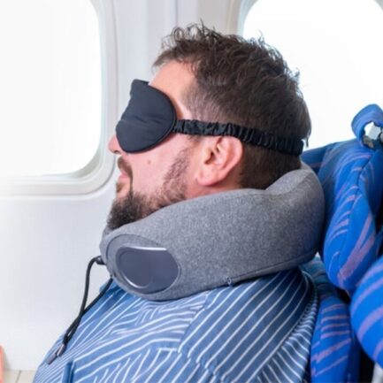 Enjoymon｜旅行中の快眠と首ケアを両立させる世界初のインテリジェントネックピロー