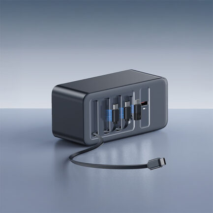 SINEX CableNest｜165W GaN搭載 4台同時充電対応の超小型マルチ充電ステーション
