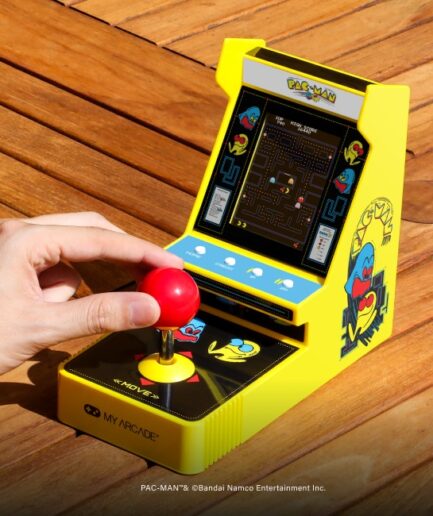 PAC-MAN Joystick Player｜レトロアーケードの魅力を手元に届ける公式ミニゲーム機
