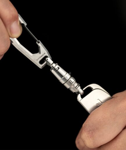 Titaner EDC Connector｜GR5チタニウム製・デュアルロック機構で革新する日常携行ツール