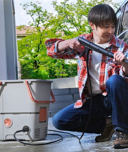 SBT-751｜水道がなくても使えるタンク式高圧洗浄機