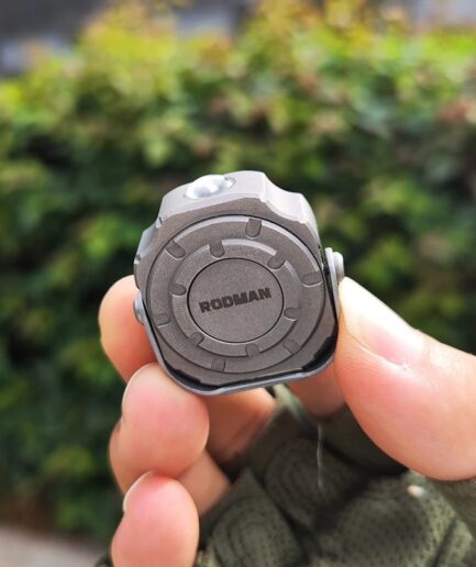 RODMAN ED08｜コインサイズのチタン磁気懐中電灯、5 色光と 10 種モードで日常とアウトドアを両立