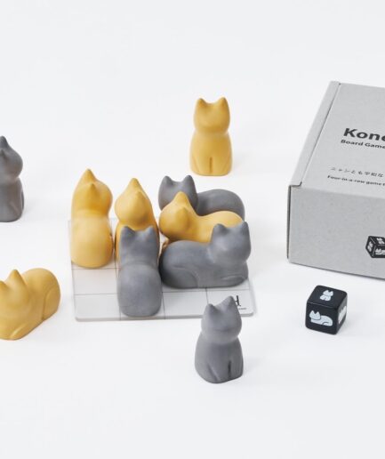 コネゴ（Konego）｜ニャンとも平和な４マス並べボードゲーム & オブジェ