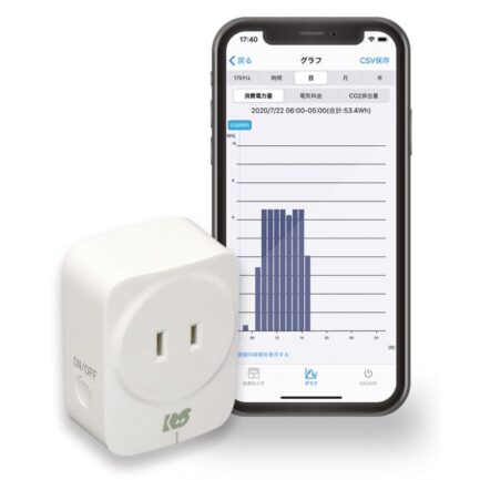 Bluetooth ワットチェッカー｜コンセントで消費電力を測定しスマホで管理する電力計