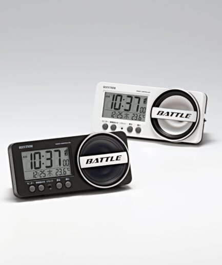 フィットウェーブバトル 241｜リズム BATTLE シリーズの大音量コンパクト電波デジタルめざまし時計