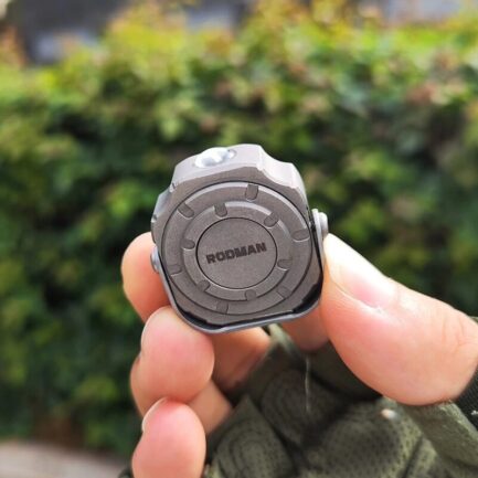 RODMAN ED08｜コインサイズのチタン磁気懐中電灯、5 色光と 10 種モードで日常とアウトドアを両立