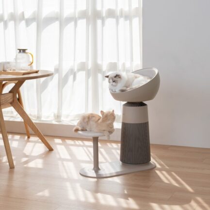 AeroCatTower｜愛猫家と猫のためのマルチ機能空気清浄機