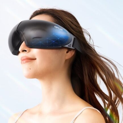 NIPLUX EMS EYE RELAX｜温熱 ×EMS で目元疲れをリフレッシュする折りたたみ式アイマスク
