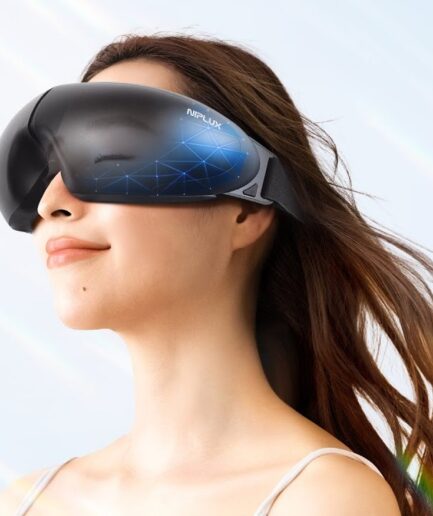 NIPLUX EMS EYE RELAX｜温熱 ×EMS で目元疲れをリフレッシュする折りたたみ式アイマスク