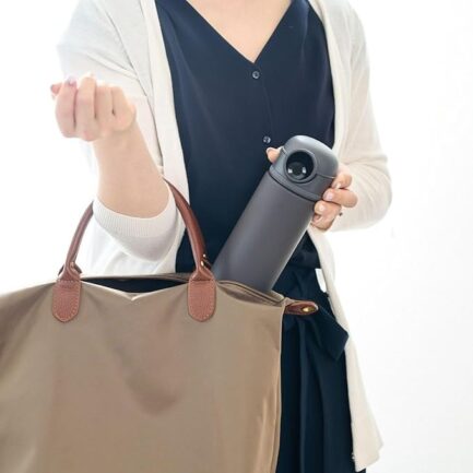 c-mon 指紋センサー付き真空断熱ボトル｜飲み物の安全を守る次世代スマート水筒