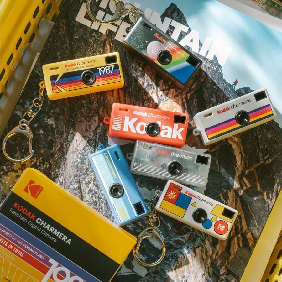 KODAK CHARMERA｜80 年代レトロ風を再現したミニデジタルカメラ