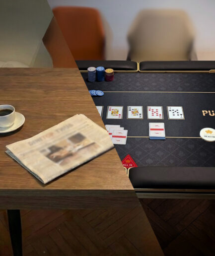 PULSE｜14 秒でダイニングテーブルをプロ仕様ポーカールームに変える