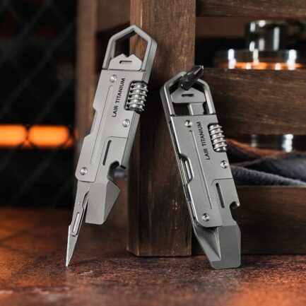 K01 Prybar｜ミニマルデザインで多機能を凝縮した钛合金日常携帯ツール