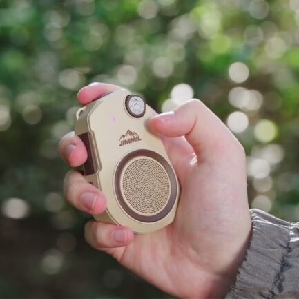 JIMMIL｜ポケットサイズでウォーキートーク機能を備えた屋外専用インターコムスピーカー