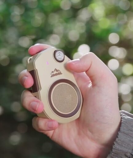 JIMMIL｜ポケットサイズでウォーキートーク機能を備えた屋外専用インターコムスピーカー