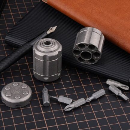 The Revolver S｜日常携帯に最適なチタニウム製ラチェットドライバー