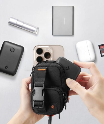 Spigen SnapZip (MagFit)｜MagSafe 対応 iPhone 専用の高機能ミニバッグ