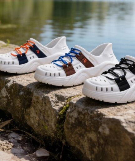 Wildpool｜野生スイミング × 日常万能！防水・速乾のサーキュラースリップオンシューズ