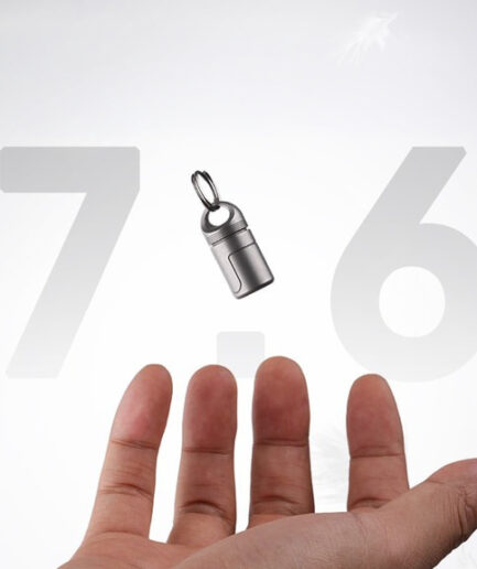 LUMIX Nano Ti｜チタニウム製超小型マイクロフラッシュライト 携行を忘れるほどの極致のコンパクト照明