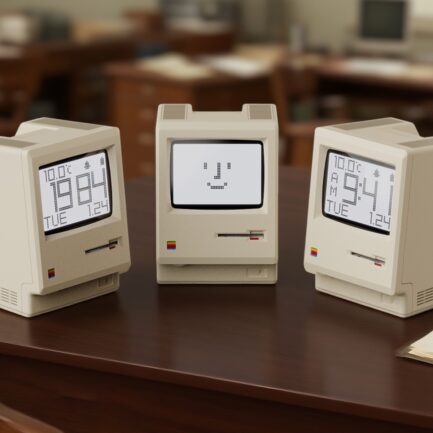 RayCue Maclock｜1984 年マックを彷彿とさせるレトロピクセルアラームクロック