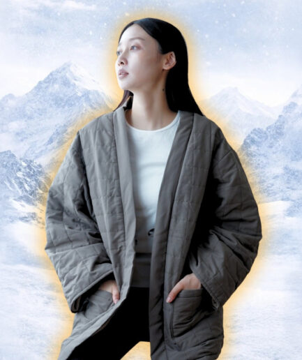 INFINITY WARM HANTEN|-10℃でも極薄・軽量な日本のハンテンが革命的な保温力を実現