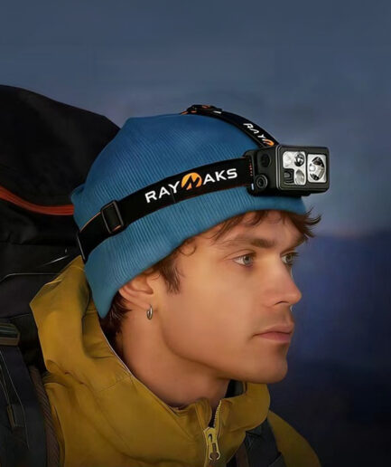 Raynaks RN350H｜3500 ルーメンの光とスマートジェスチャーで夜を制するプロフェッショナルヘッドランプ