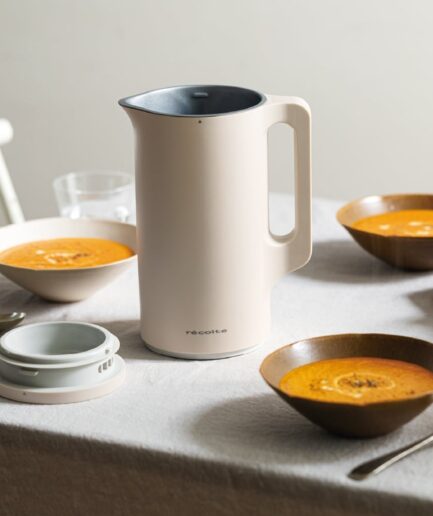 recolte Auto Cooking Pot｜ほったらかし調理で本格味を実現するスリム自動調理器