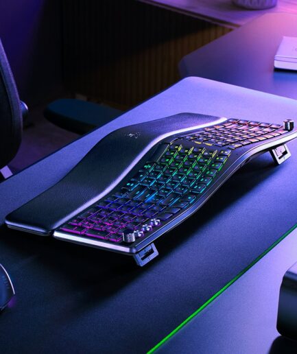 Razer Pro Type Ergo｜エルゴノミクスと生産性を融合した Razer 初のワイヤレススプリットキーボード