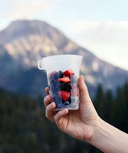 RoveCup｜カップで飲み、バッグで密封する全方位ポータブル容器