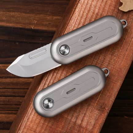 TiNova II｜スムーズなフリップアクションで癒やす 手放せないチタン EDC ナイフ