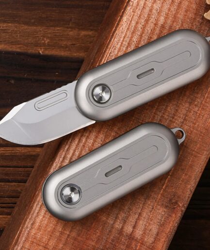 TiNova II｜スムーズなフリップアクションで癒やす 手放せないチタン EDC ナイフ