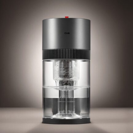 CUE Air Washer｜雨の叡智を借りたフィルターレス革命｜次世代エアワッシャーのすべて