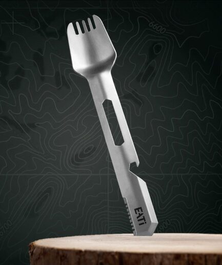 EATi One｜10 機能合一の純チタンマルチ食器 冒険と日常を両立するコンパクトツール
