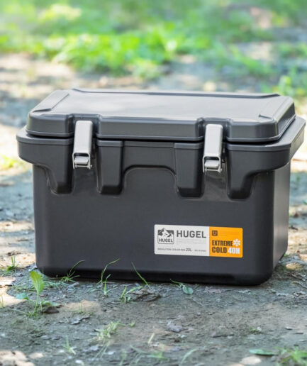 HUGEL 真空断熱クーラーボックス｜アウトドアの極致を追求した驚異の保冷力と使いやすさ
