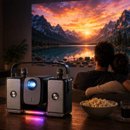 Audiray X5｜映画もカラオケもパーティーも、この一台で始まる4Kオールインワンシアター