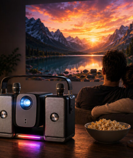Audiray X5｜映画もカラオケもパーティーも、この一台で始まる4Kオールインワンシアター
