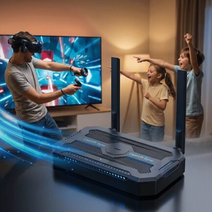 CastVR Sync｜超低遅延5GワイヤレスキャストでVR体験を革新するデバイス