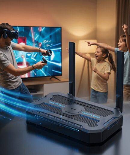 CastVR Sync｜超低遅延5GワイヤレスキャストでVR体験を革新するデバイス