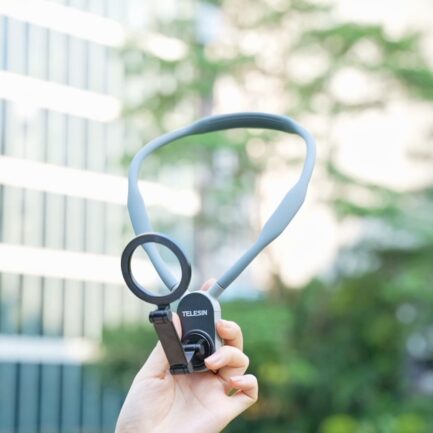 TELESIN Magnetic Neck Mount for Phones｜ハンズフリーで実現する没入型 POV 撮影ソリューション