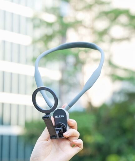 TELESIN Magnetic Neck Mount for Phones｜ハンズフリーで実現する没入型 POV 撮影ソリューション