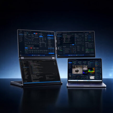 NexFold Fold7｜ノートPC一台を“持ち歩ける本格ワークステーション”へ変える3画面モニター