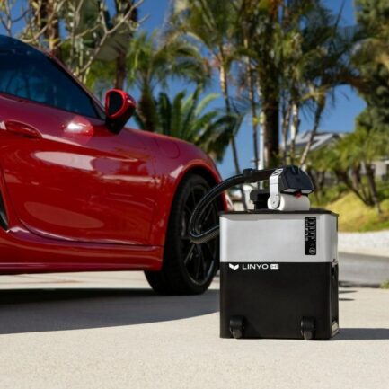 LINYO H1｜水道ホースなしで洗車・ワックス・車内掃除まで叶えるオールインワン洗車機
