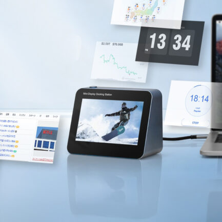 ScreenDock｜画面も充電もデータも、デスクの小さなストレスを一台でほどく5-in-1ディスプレイドッキングステーション