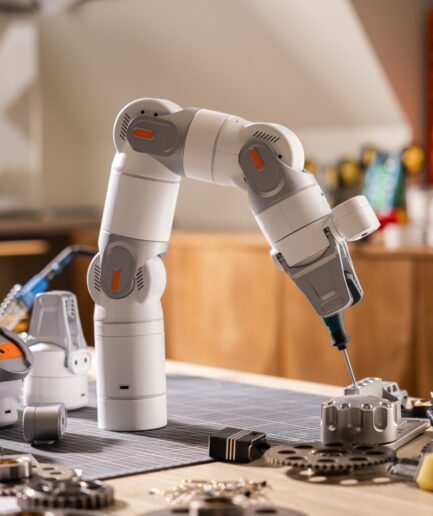Kynooe｜声とアプリで動く、暮らしと創作を拡張するモジュラーAIロボットアーム