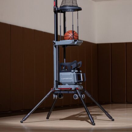 LUMISTAR CARRY｜一人の練習でも、チーム練習並みの濃密なバスケット訓練を実現する AI トレーニングマシン