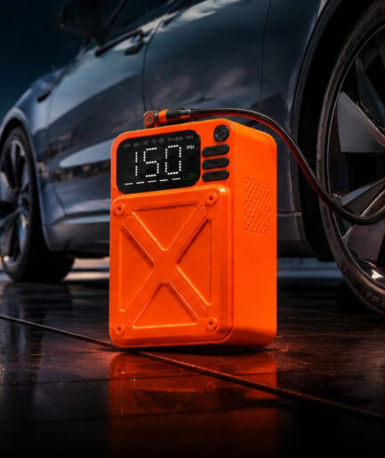 IDEABRO PulseAire｜EV・SUV も瞬時充填、1 回充電でテスラ 4 台分対応する最強携帯エアポンプ