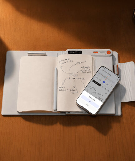 fitn Focus|紙の手書きと AI 録音が融合した夢のスマートノートシステム