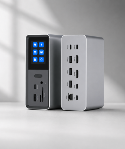 HubKey G3｜デスクの拡張性を、美しく、直感的に再定義する16-in-1ドッキングステーション